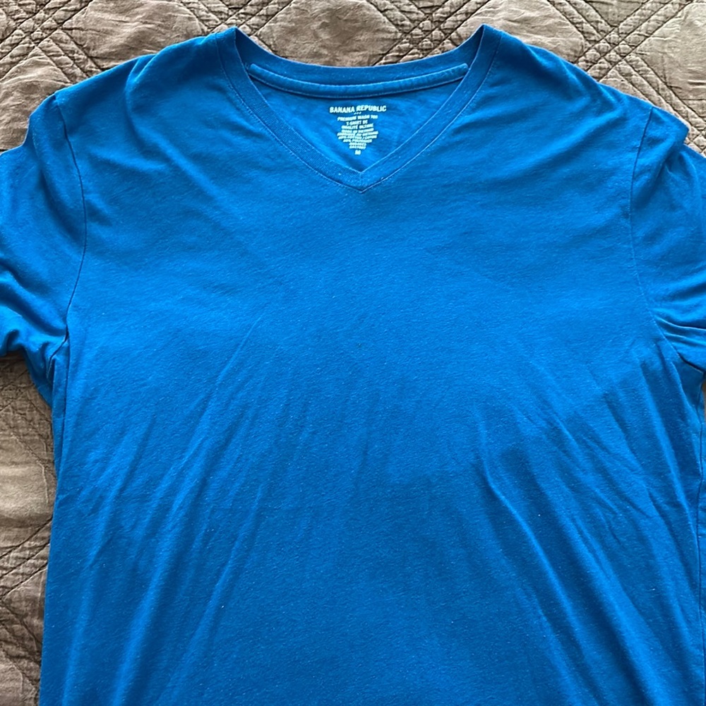 Banana Republic Blue Short Sleeve Tee